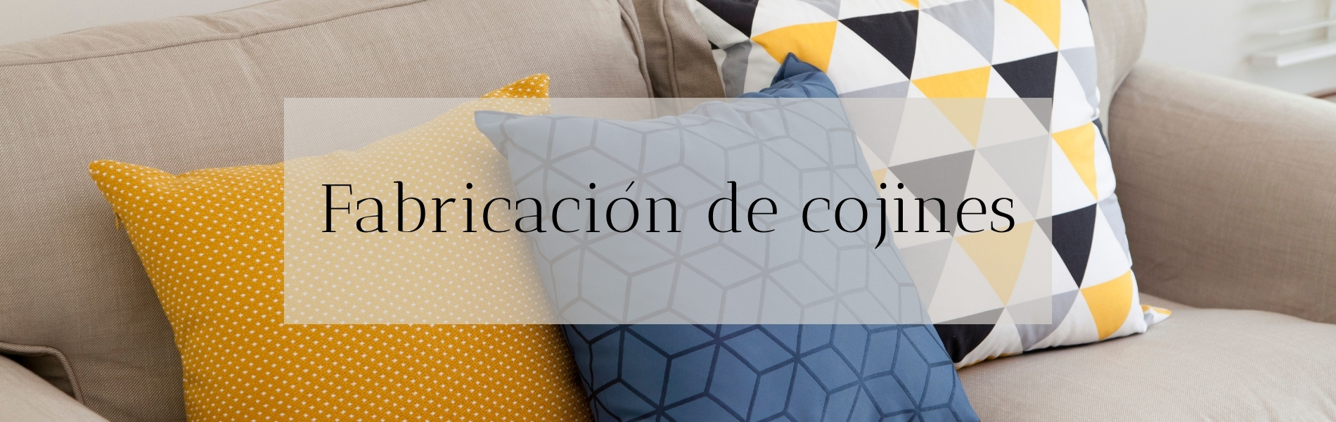 afra fabricacion de cojines
